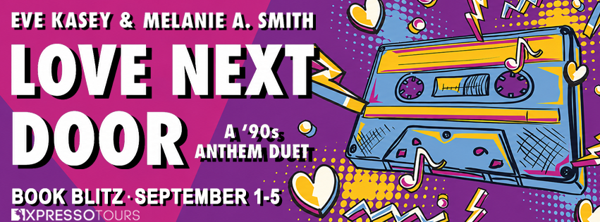Enter to win a paperback with a book plate signed by both authors, a “Best of the ‘90s” cassette elastic bookmark, a colorful cassettes traditional bookmark, a totally ‘90s book sleeve, themed stickers (may vary from what’s shown), and a themed tote!